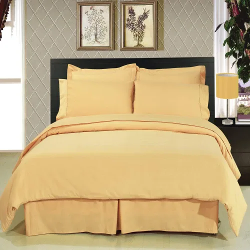 Miniatura 10 de Royal Hotel Bedding Juego de funda de edredón de algodón, tamaño matrimonial, color negro sólido con relleno de edredón, juego de edredón