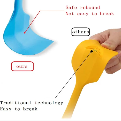 Miniatura 4 de 8 espátulas de silicona, espátulas antiadherentes de 8.5 pulgadas con núcleo de acero inoxidable, resistentes al calor, 500 ℉, diseño de una pieza