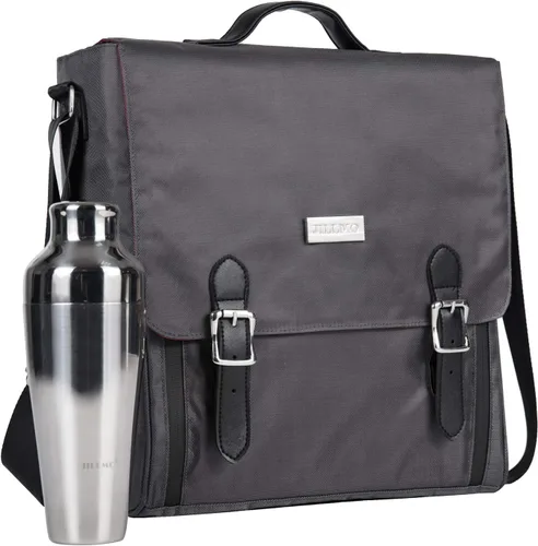 Miniatura 7 de Jillmo Bolsa de bar de viaje, bolsa impermeable para llevar kit de cóctel (solo bolsa)