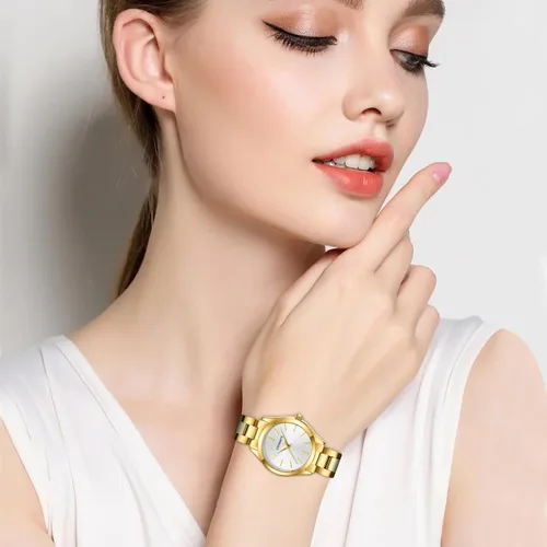 Miniatura 6 de Watches for Women, Fashion Small Gold Analog Quartz Waterproof Stainless Steel Ladies Wrist Watches, with Date Dainty Diamond Luxury Dress Women