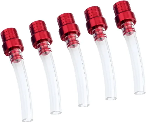 Miniatura 7 de 5 tapas de ventilación para tanque de combustible de motocicleta, manguera de tubo de respiración bidireccional para ahorrar combustible, tubo