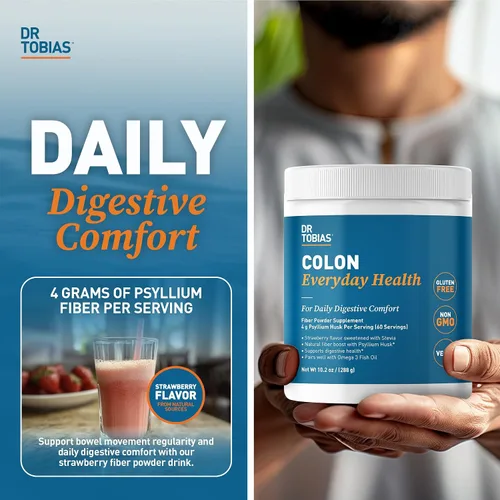 Miniatura 2 de Dr. Tobias Colon Everyday Health & Bisglicinato de magnesio - Comodidad digestiva y apoyo para la salud muscular y ósea, vegano, sin OMG