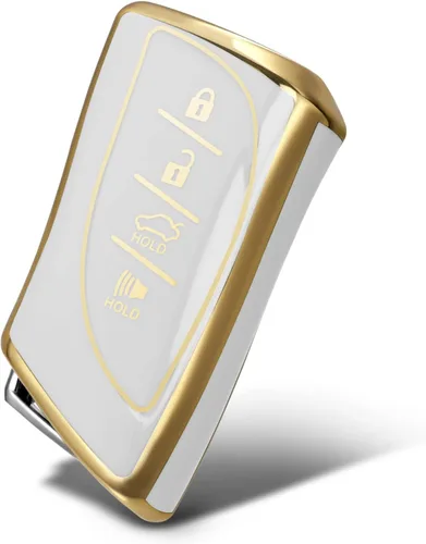 Miniatura 11 de Funda protectora de TPU suave para llavero compatible con Lexus ES350 ES300h UX200 LS500 LS500H LC500 LC500h control remoto inteligente de entrada