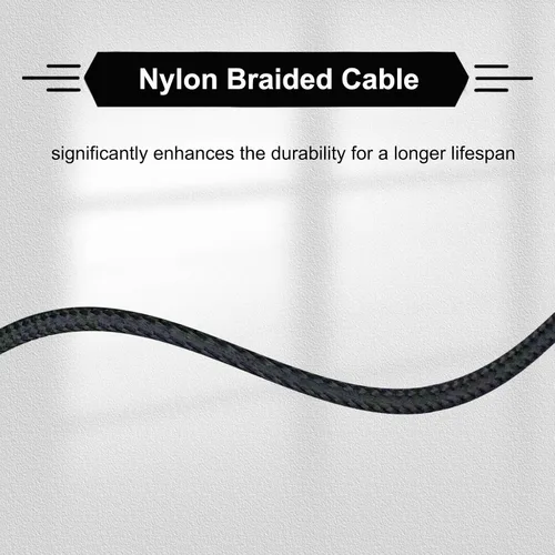 Miniatura 5 de Cable de audio de repuesto para auriculares Astro A10 A40 para juegos, cable de control de volumen en línea, cable auxiliar para juegos de audio