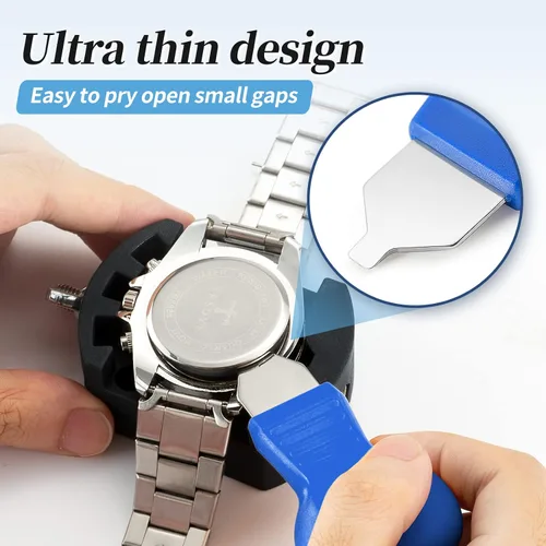 Miniatura 6 de Eventronic Kit de herramientas de repuesto de batería de reloj, herramienta de extracción de espalda de reloj, herramienta de abridor de caja