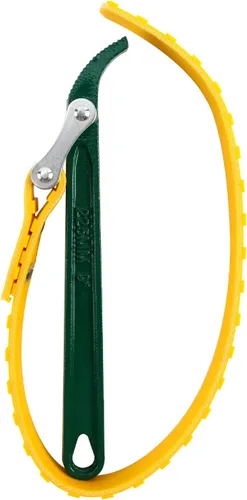 Miniatura 2 de QWORK Llave de correa de cinturón de 9 pulgadas, correa ajustable multiusos para filtro de aceite, llave de abridor de correa con correa ajustable