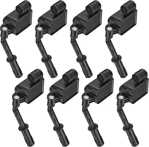 Miniatura 56 de BDFHYK Paquete de bobinas de encendido UF535 y bujías de iridio 95983 compatibles con Mercedes-Benz C230 C280 CLK350 E350 ML350 SLK280 Dodge