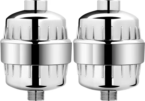 Miniatura 12 de AquaBliss Filtro de ducha universal de alta salida con cartucho de filtro de varios niveles reemplazable – Transforma la picazón, el eccema