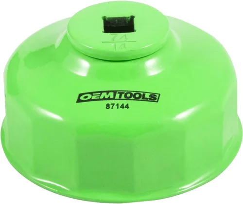 Miniatura 10 de OEMTOOLS 87146 Llave de filtro de aceite de flauta de 75/3.031 in, 15 pulgadas, verde, mezcla