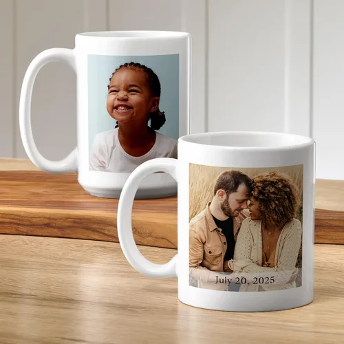 Miniatura 9 de Let's Make Memories Taza con foto personalizada, taza de café personalizada, tu foto, para cualquier ocasión, cumpleaños, para él, para ella