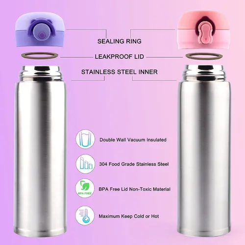 Miniatura 7 de Regalos para niñas de 5, 6, 7, 8, 9, 10, 11 años, regalos de cumpleaños para niñas de 4 a 12 años, decora tu propia botella de agua con calcomanías