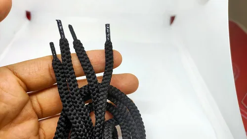 Miniatura 4 de 4 piezas redondas de repuesto para sudadera con capucha (negro) de 0.236 in x 50 pulgadas para pantalones deportivos, sudaderas, chaquetas, abrigos