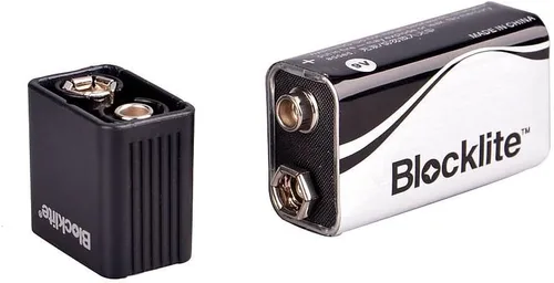 Miniatura 7 de Lixada Linterna LED mini linterna luz incluyendo 9 voltios batería linterna antorcha linterna