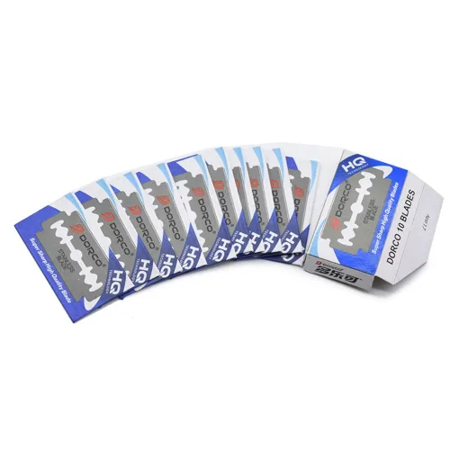 Miniatura 4 de Dorco Platinum ST300 - Cuchillas de afeitar de acero inoxidable, paquete de 10 hojas