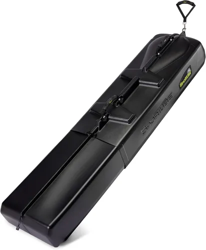 Sportube Funda de esquí y snowboard Series 3 – Funda protectora de viaje para hasta 3 pares de esquís y equipo alpino, o 2 juegos de tablas de Negro