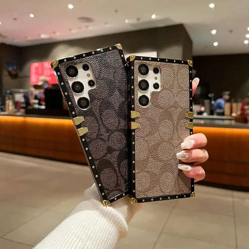 Miniatura 5 de Funda protectora anticaídas diseñada para Samsung Galaxy S23 Ultra de 6.8 pulgadas (marrón)