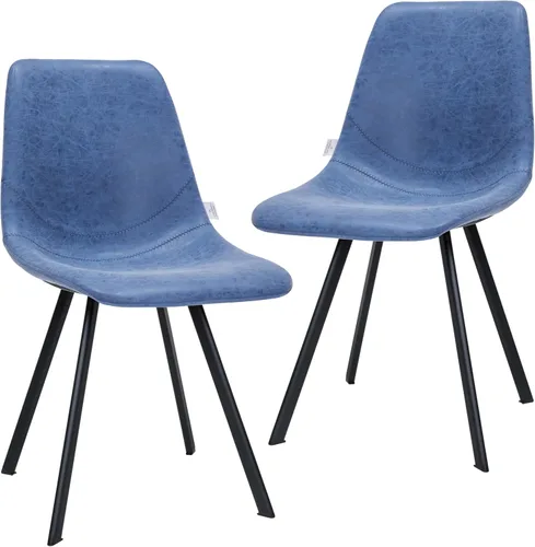 Miniatura 7 de LeisureMod Markley - Silla de comedor, color negro carbón