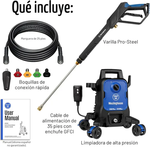 Miniatura 6 de Westinghouse ePX3100 Electric Pressure Washer
