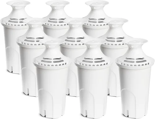 Miniatura 10 de Filtro de agua de repuesto compatible con jarras y dispensadores de agua Brita, de DESENRUIS para Classic 35557, OB03, Mavea 107007, reduce cloro