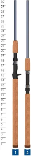Miniatura 6 de St. Croix Rods Triumph Salmon & Steelhead - Caña giratoria (2 piezas), TRSS