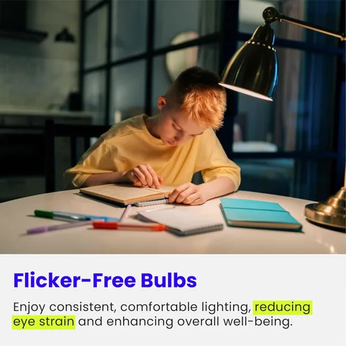 Miniatura 6 de Feit Electric Bombillas LED A19, equivalente a 100 W, no regulables, 1500 lúmenes, base estándar E26, blanco suave de 2700 K, 80 CRI, vida útil