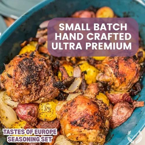 Miniatura 6 de European Seasonings Gourmet Gift Set – Tastes of Europe – Mezcla de especias artesanales – Paquete de seis – Sin OMG, totalmente natural, lote