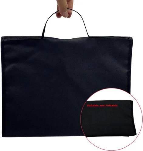 Miniatura 5 de Wanty Funda protectora para impresora de tela de nailon antiestático a prueba de polvo antiestático negro para Perfection V700 / V750 / Epson