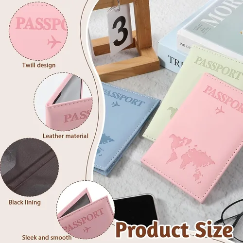 Miniatura 6 de Funda para pasaporte, funda para pasaporte, funda para pasaporte, protector de pasaporte, artículos esenciales para mujeres y hombres, accesorios