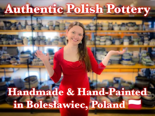 Miniatura 9 de Auténtica taza de burbujas de cerámica polaca de 13 onzas en diseño amarillo hecho a mano en Bolesławiec Polonia por Ceramika Bona + certificado