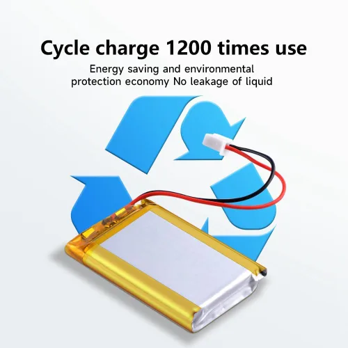Miniatura 4 de Paquete de 2 baterías de 3.7 V 2000 mAh 103450, 103450 baterías con conector JST PH de 0.079 in para controlador PS4 serie CUH-ZCT1
