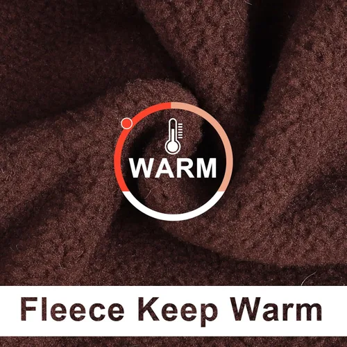 Miniatura 3 de Suéteres para perros pequeños hembras, chaleco de forro polar para perra, suéter con agujero para la correa, pullover cálido, chaqueta para Café