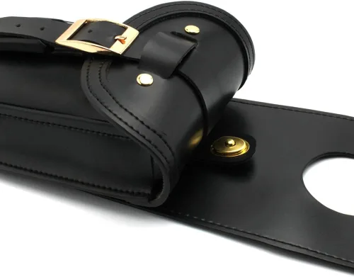 Miniatura 3 de Bolsa de depósito de combustible de piel sintética para motocicleta, bolsa de depósito de gasolina, bolsa central de consola de salpicadero, bolsa