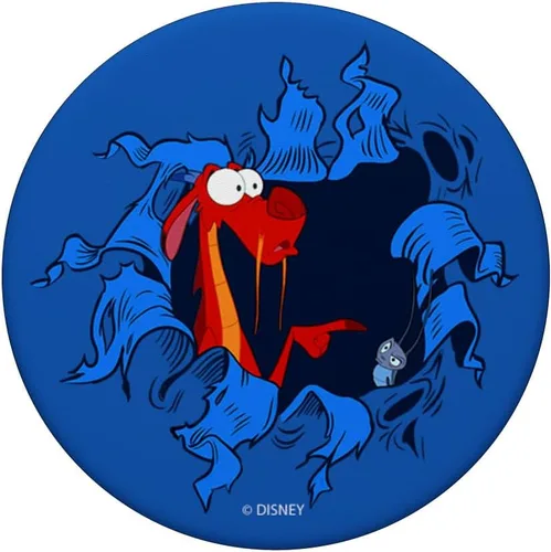 Miniatura 3 de Disney Mulan Mushu & CRI-Kee PopSockets PopGrip adhesivo PopGrip