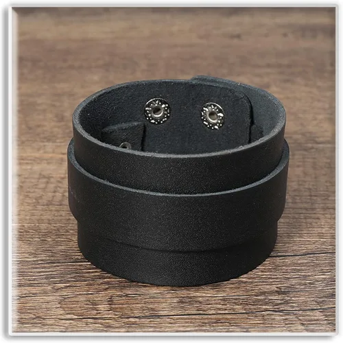 Miniatura 5 de Xusamss Pulsera ancha de cuero Punk Rock