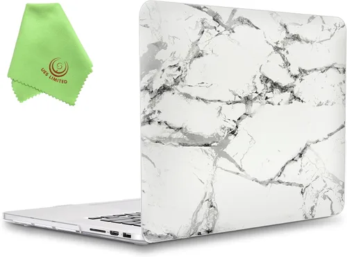 Miniatura 23 de UESWILL Funda de Carcasa Rígida Mate Compatible con MacBook Pro (Retina, 13 pulgadas, principios de 2015/2014/2013/finales de 2012), Modelo Negro