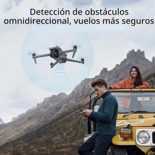 Miniatura 4 de Combo DJI Air 3 Fly More con DJI RC 2, dron con cámara 4K, cámaras principales duales, 3 baterías para tiempo de vuelo extendido, foto de 48MP