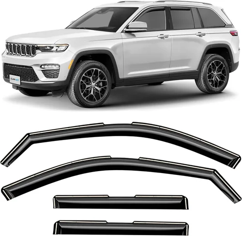Miniatura 8 de CLIM ART - Deflectores de ventana de canal increíblemente duraderos para Chevrolet (Chevy) Equinox 2018-2024, viseras de ventana de ventilación