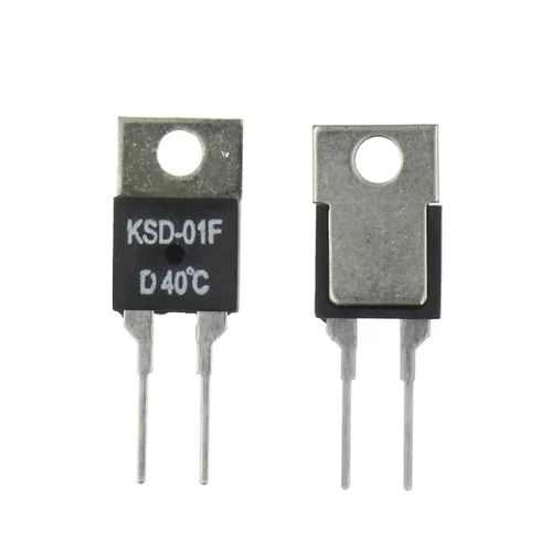 40 50 60 70 80 90 100 Degrees Celsius NC Normally Closed NO Normally Open 1.5A Thermistor Switch Temperature Sensor Temperature Controller KSD-01F