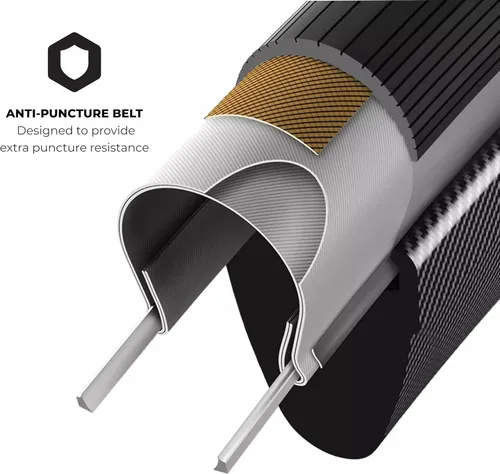 Miniatura 6 de Vittoria Corsa Pro Tubeless-Ready Road Bike Tire – Graphene + Silica Compound, High-Performance Racing Tire