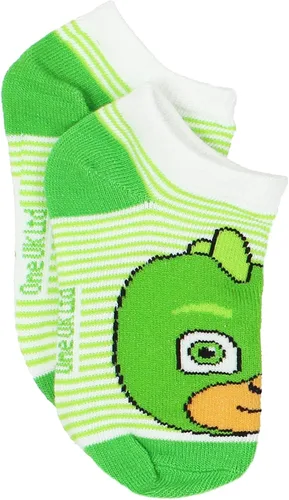 Miniatura 4 de PJ Masks Paquete múltiple de calcetines para niños y niñas pequeños (pequeño, blanco héroe), Hero BlancoMulti, S