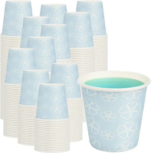 Miniatura 9 de METAPRINT 500 unidades de 12 onzas tazas de papel desechables para café, tazas de papel blancas para café caliente para cafeterías, bistrós, fiestas