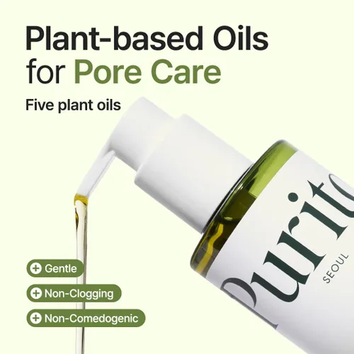 Miniatura 6 de PURITO From Green Recambio de Aceite Limpiador, Removedor de Maquillaje Sin Fragancia para Cara y Ojos, Limpiador de Aceite Vegano Suave