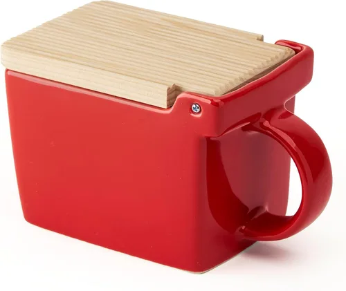 Miniatura 9 de Zero Japan Bee House - Caja de Sal Premium con Tapa Hinoki - Recipiente para Sal Marina y Especias - Elegante Contenedor para Encimera de Cocina