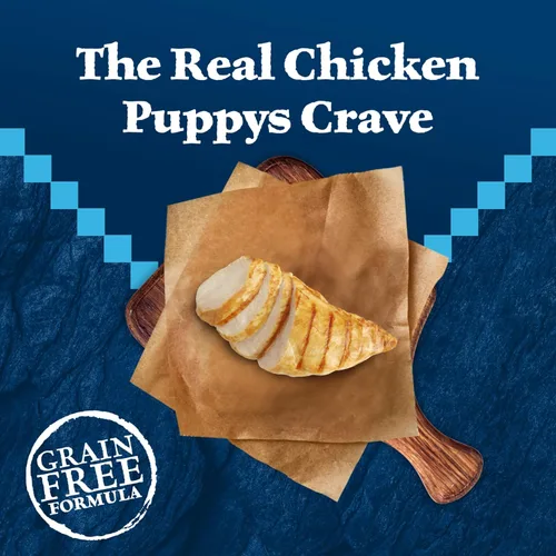 Miniatura 4 de Blue Buffalo Wilderness Puppy - Alimento seco para perros con alto contenido de proteínas con pollo real, sin granos, fabricado en los Estados