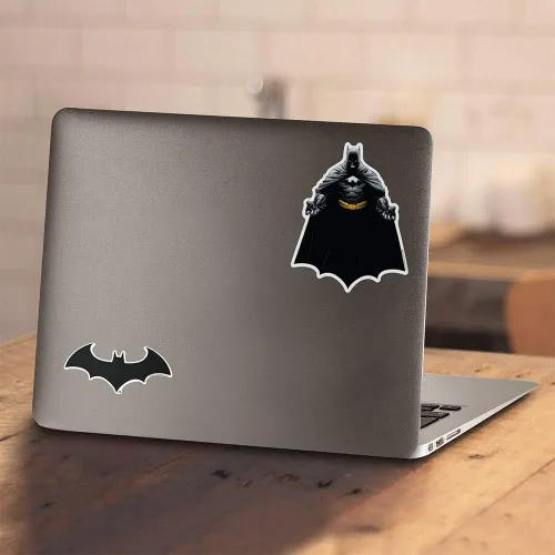 Miniatura 5 de Popfunk Sudadera clásica con capucha y logotipo de Batman Bat Hush