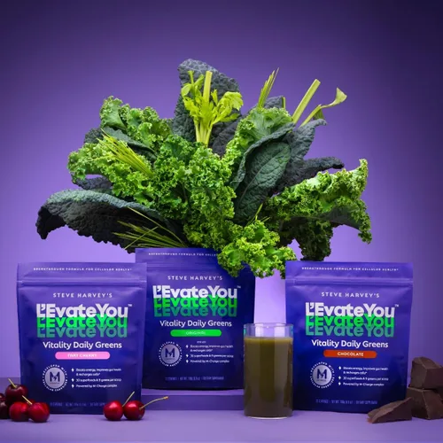 Miniatura 6 de L'Evate You Vitality Daily Greens - Polvo (28 porciones), 30 superalimentos, 9 verdes, para un impulso de energía celular, alimentado por