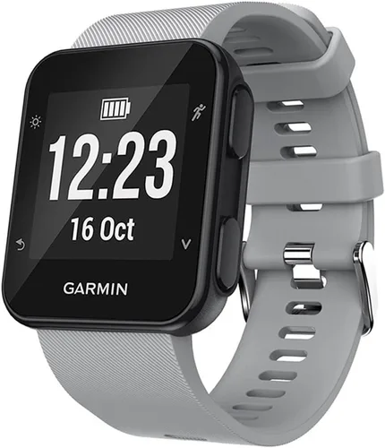 Miniatura 9 de Correa para Garmin Forerunner 35, correa de repuesto de silicona suave para reloj inteligente Garmin Forerunner 35/Forerunner 30, se ajusta a