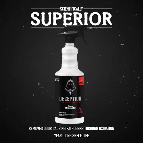 Miniatura 4 de Spray de campo de caza, botella de caza eliminadora de aroma de 32 onzas, cazadores seguros para la ropa, sin olor, para caza, control de olores