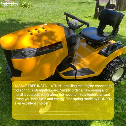 Miniatura 6 de DONFON 20-089-10-S - Muelles de enlace de motor para césped y jardín, compatibles con cortacéspedes Cub Cadet y motores Kohler
