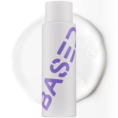BASED - Acondicionador hidratante con aceite de menta y aceite de coco, acondicionador para hombres, sin siliconas, parabenos o fragancia sintética,